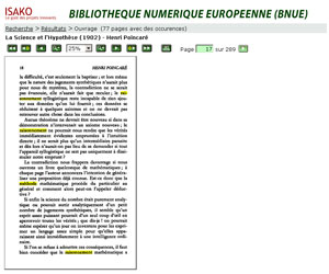 Application-maquette pour la Bibliothque Numrique Europenne